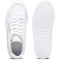 PUMA Carina Street Sneaker Mädchen 01 - PUMA white/PUMA white/PUMA gold 36