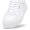 PUMA Carina Street Sneaker Mädchen 01 - PUMA white/PUMA white/PUMA gold 36
