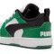 PUMA Rebound V6 Lo AC Baby-Sneaker 05 - puma white/puma black/archive green 22