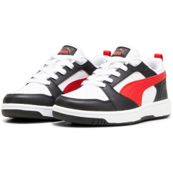 PUMA Rebound V6 Lo AC Sneaker Kinder 04 - puma white/for...