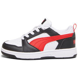PUMA Rebound V6 Lo AC Sneaker Kinder 04 - puma white/for...