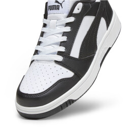 PUMA Rebound V6 Lo Sneaker Kinder 04 - PUMA white/for all time red/PUMA black 36