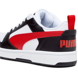 PUMA Rebound V6 Lo Sneaker Kinder 04 - PUMA white/for all time red/PUMA black 36