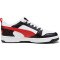 PUMA Rebound V6 Lo Sneaker Kinder 04 - PUMA white/for all time red/PUMA black 36