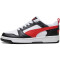 PUMA Rebound V6 Lo Sneaker Kinder 04 - PUMA white/for all time red/PUMA black 36