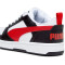 PUMA Rebound V6 Lo Sneaker Kinder 04 - PUMA white/for all time red/PUMA black 36