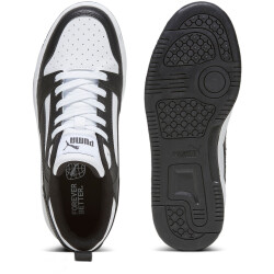 PUMA Rebound V6 Lo Sneaker Kinder 01 - PUMA white/PUMA black 35.5