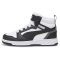 PUMA Rebound V6 Mid AC+ Sneaker Kinder 01 - PUMA white/PUMA black/shadow gray 30