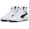 PUMA Rebound V6 Mid-Top Sneaker Kinder 02 - PUMA white/PUMA black 35.5