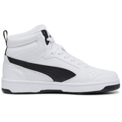 PUMA Rebound V6 Mid-Top Sneaker Kinder 02 - PUMA white/PUMA black 36