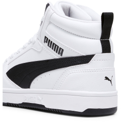 PUMA Rebound V6 Mid-Top Sneaker Kinder 02 - PUMA white/PUMA black 36