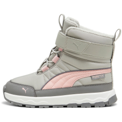 PUMA Evolve Boot Puretex AC+ Winterschuhe Kinder 03 - smokey gray/future pink/puma white 28