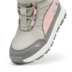 PUMA Evolve Boot Puretex AC+ Winterschuhe Kinder 03 - smokey gray/future pink/puma white 28