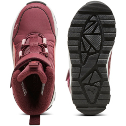 PUMA Evolve Boot AC+ Winterschuhe Kinder 04 - dark jasper/future pink/astro red 28