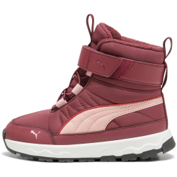 PUMA Evolve Boot AC+ Winterschuhe Kinder 04 - dark jasper/future pink/astro red 28