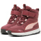 PUMA Evolve Boot AC+ Winterschuhe Kinder 04 - dark jasper/future pink/astro red 28