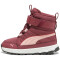 PUMA Evolve Boot AC+ Winterschuhe Kinder 04 - dark jasper/future pink/astro red 32