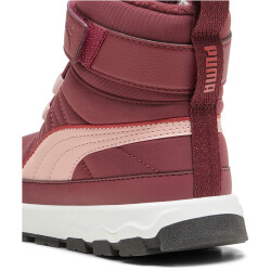 PUMA Evolve Boot AC+ Winterschuhe Kinder 04 - dark jasper/future pink/astro red 33