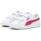 PUMA Smash 3.0 Leder-Sneaker mit Klettverschluss Kinder 10 - puma white/pinktastic 28