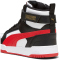 PUMA RBD Game Mid-Top Sneaker Kinder 08 - PUMA white/for all time red/PUMA black/gold 36