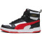 PUMA RBD Game Mid-Top Sneaker Kinder 08 - PUMA white/for all time red/PUMA black/gold 37.5