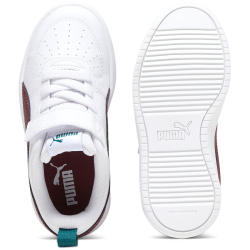 PUMA Rickie AC PS Sneaker Kinder 19 - PUMA white/dark jasper/malachite 31