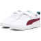 PUMA Rickie AC PS Sneaker Kinder 19 - PUMA white/dark jasper/malachite 31