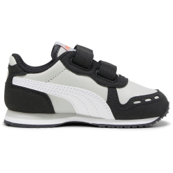 PUMA Cabana Racer Sl 20 Baby-Sneaker mit Klettverschluss 11 - ash gray/puma white/puma black 22