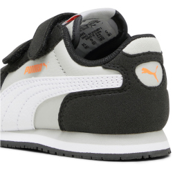 PUMA Cabana Racer Sl 20 Baby-Sneaker mit Klettverschluss 11 - ash gray/puma white/puma black 22
