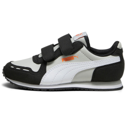 PUMA Cabana Racer SL 20 PS Sneaker mit Klettverschlu&szlig; Kinder 11 - ash gray/puma white/puma black 30