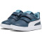 PUMA Courtflex v2 Baby-Sneaker mit Klettverschluss 30 - dark night/puma white 21