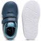 PUMA Courtflex v2 Baby-Sneaker mit Klettverschluss 30 - dark night/puma white 21