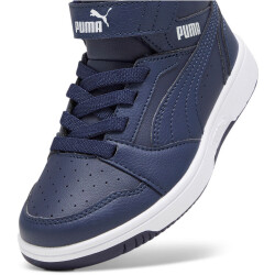 PUMA Rebound V6 Mid Winterized AC+ Sneaker Kinder 03 - new navy/puma white 28