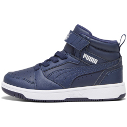 PUMA Rebound V6 Mid Winterized AC+ Sneaker Kinder 03 - new navy/puma white 31
