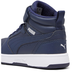 PUMA Rebound V6 Mid Winterized AC+ Sneaker Kinder 03 - new navy/puma white 31