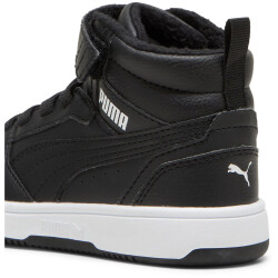 PUMA Rebound V6 Mid Winterized AC+ Sneaker Kinder 01 - PUMA black/PUMA white 28