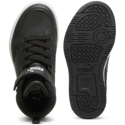 PUMA Rebound V6 Mid Winterized AC+ Sneaker Kinder 01 - PUMA black/PUMA white 31