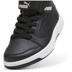 PUMA Rebound V6 Mid Winterized AC+ Sneaker Kinder 01 - PUMA black/PUMA white 31