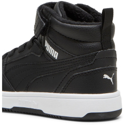 PUMA Rebound V6 Mid Winterized AC+ Sneaker Kinder 01 - PUMA black/PUMA white 31