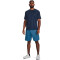 UNDER ARMOUR UA TECH GRAPHIC SHORT-BLU 466 - cosmic blue L