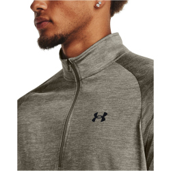 UNDER ARMOUR UA Tech 2.0 1/2 Zip-GRN 504 - grove green L
