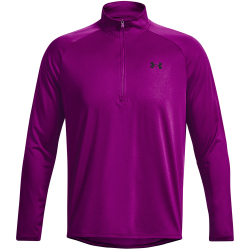 UNDER ARMOUR UA Tech 2.0 1/2 Zip-PPL 573 - mystic magenta L