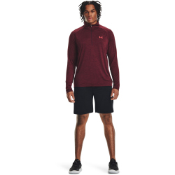 UNDER ARMOUR UA Tech 2.0 1/2 Zip-MRN 603 - dark maroon M