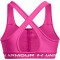 UNDER ARMOUR Crossback Mid Bra-PNK 655 - rebel pink M