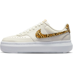 NIKE Court Vision Alta Plateau Sneaker Damen 004 - phantom/sesame-white-sumit white