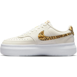 NIKE Court Vision Alta Plateau Sneaker Damen 004 - phantom/sesame-white-sumit white