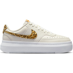 NIKE Court Vision Alta Plateau Sneaker Damen 004 - phantom/sesame-white-sumit white