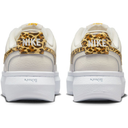 NIKE Court Vision Alta Plateau Sneaker Damen 004 - phantom/sesame-white-sumit white