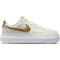 NIKE Court Vision Alta Plateau Sneaker Damen 004 - phantom/sesame-white-sumit white