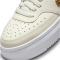 NIKE Court Vision Alta Plateau Sneaker Damen 004 - phantom/sesame-white-sumit white